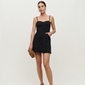 NWT Reformation Henderson Knit Dress - Black - S